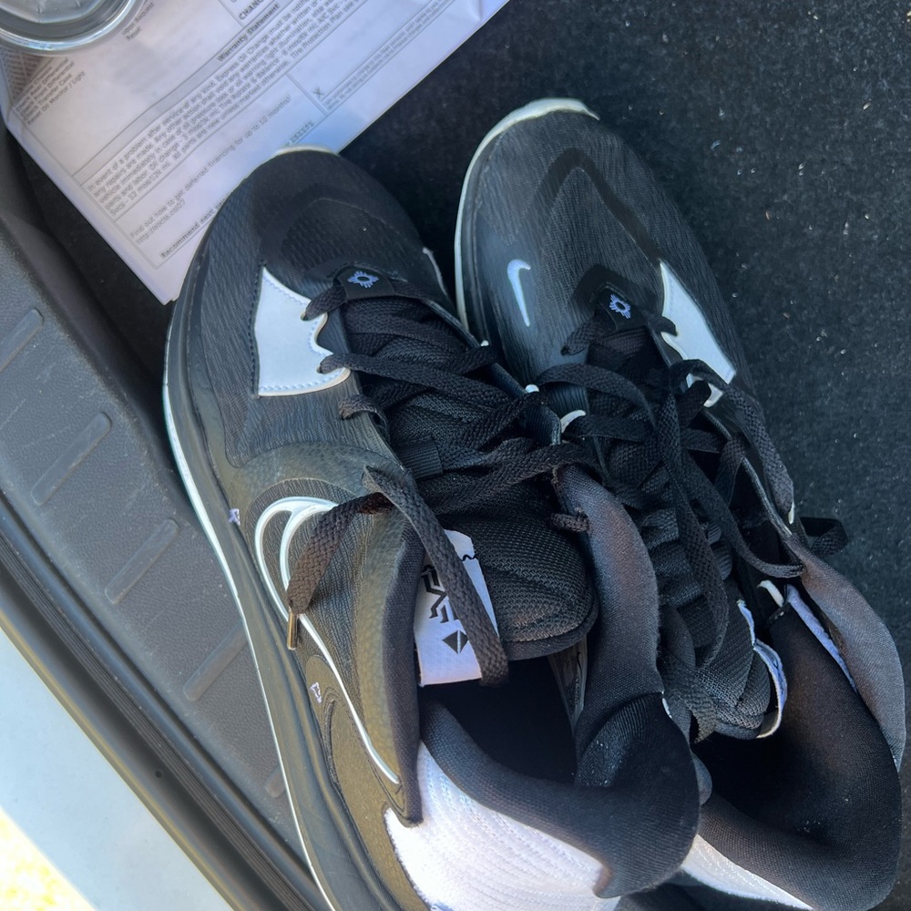 Nike Men's Dynamic Black and White Sneakers